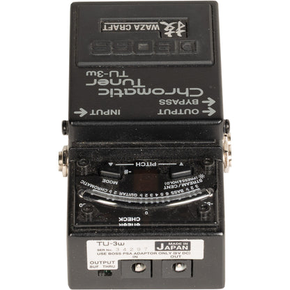 BOSS TU-3W Waza Craft Chromatic Tuner Pedal