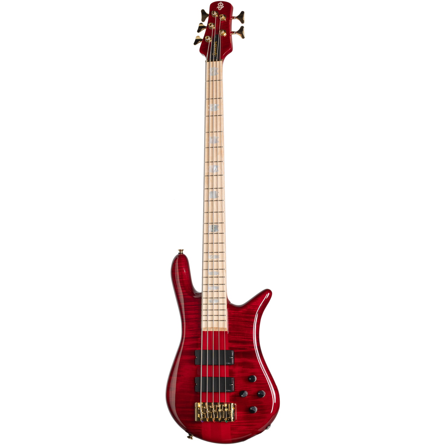 Spector Limited Edition Euro 5 LX 5 String Bass - Black Cherry Gloss