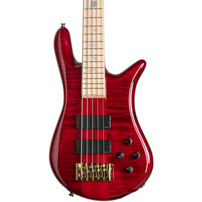 Spector Limited Edition Euro 5 LX 5 String Bass - Black Cherry Gloss
