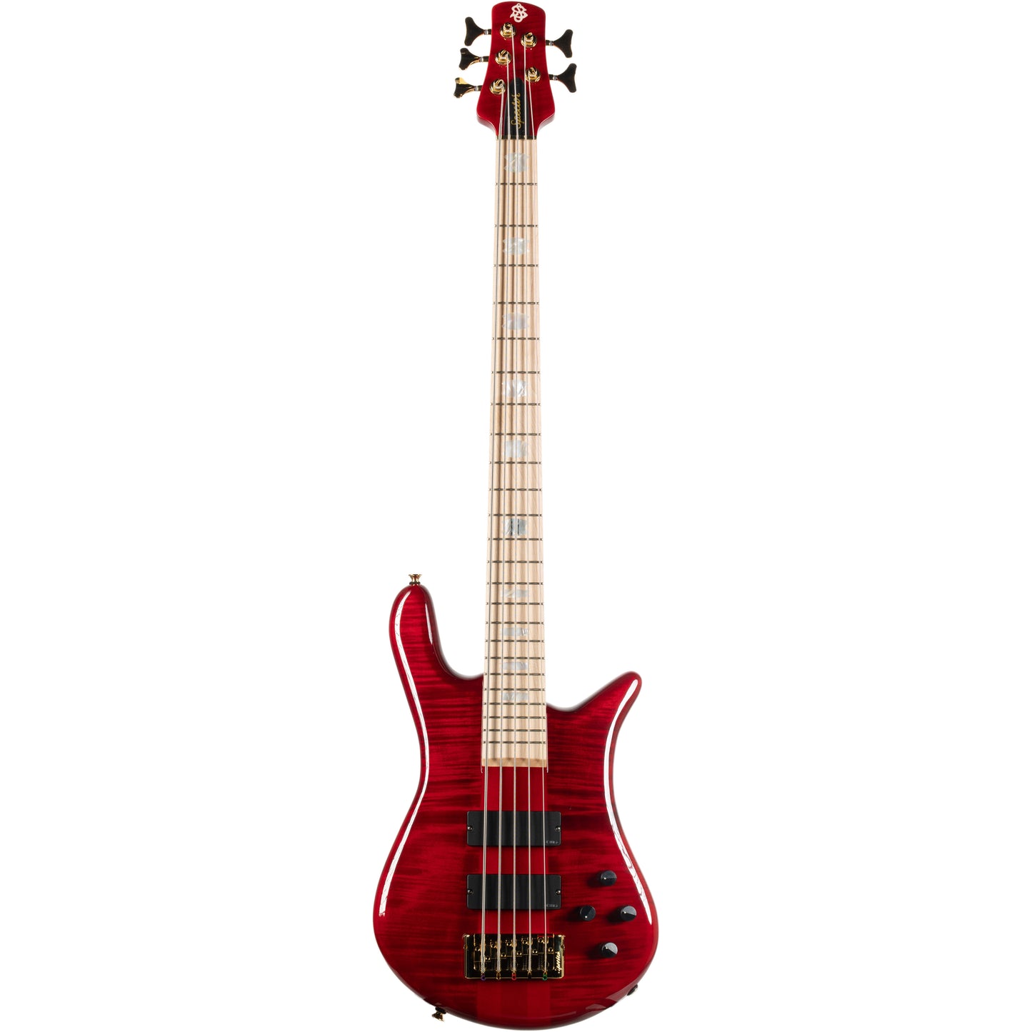 Spector Limited Edition Euro 5 LX 5 String Bass - Black Cherry Gloss