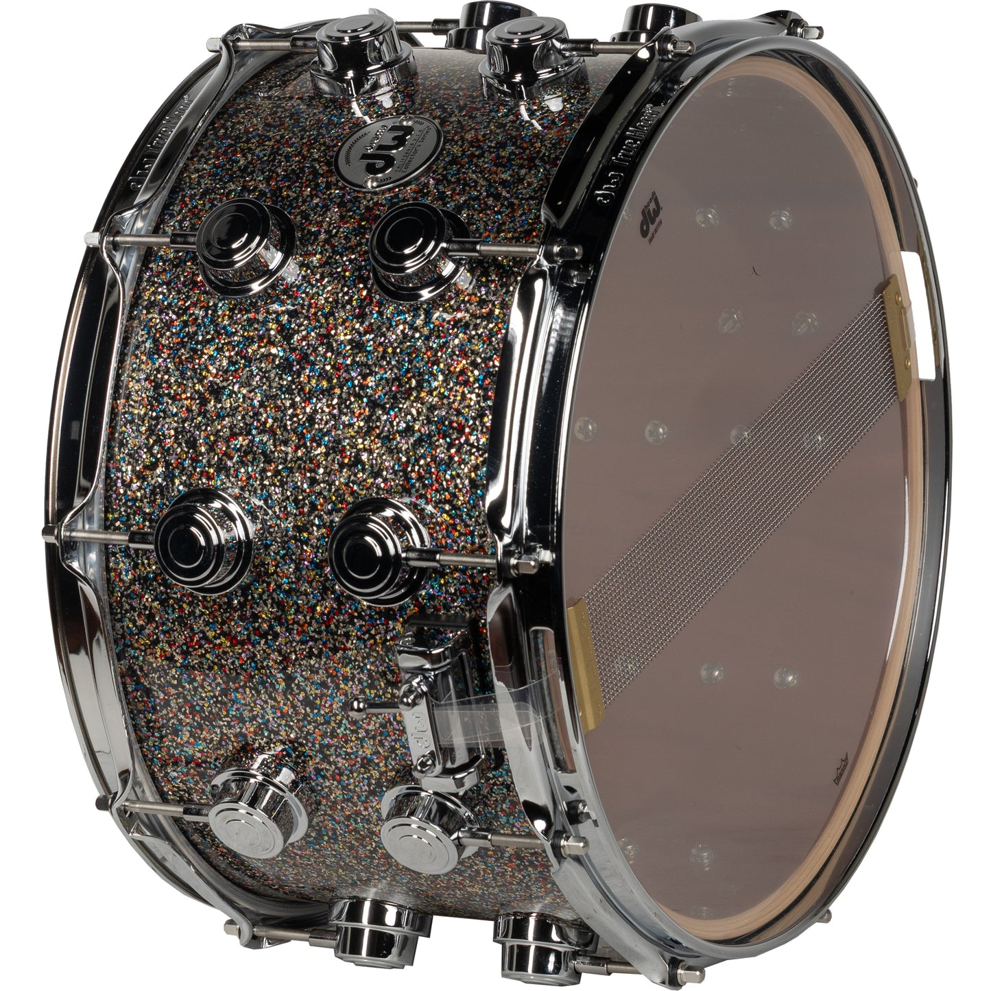 Drum Workshop Collectors Series 8x14 Snare Drum - Confetti Sparkle