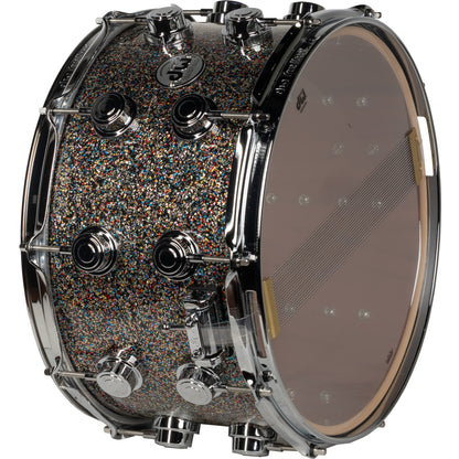 Drum Workshop Collectors Series 8x14 Snare Drum - Confetti Sparkle