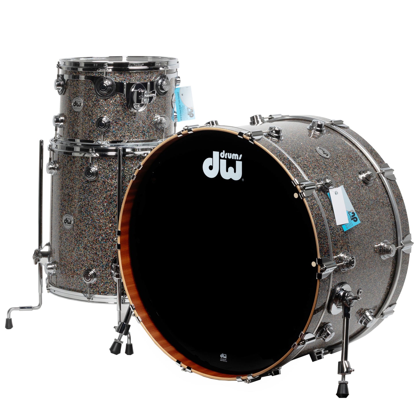 Drum Workshop Collectors Series 3-Piece Shell Kit - Confetti Sparkle - 1/1