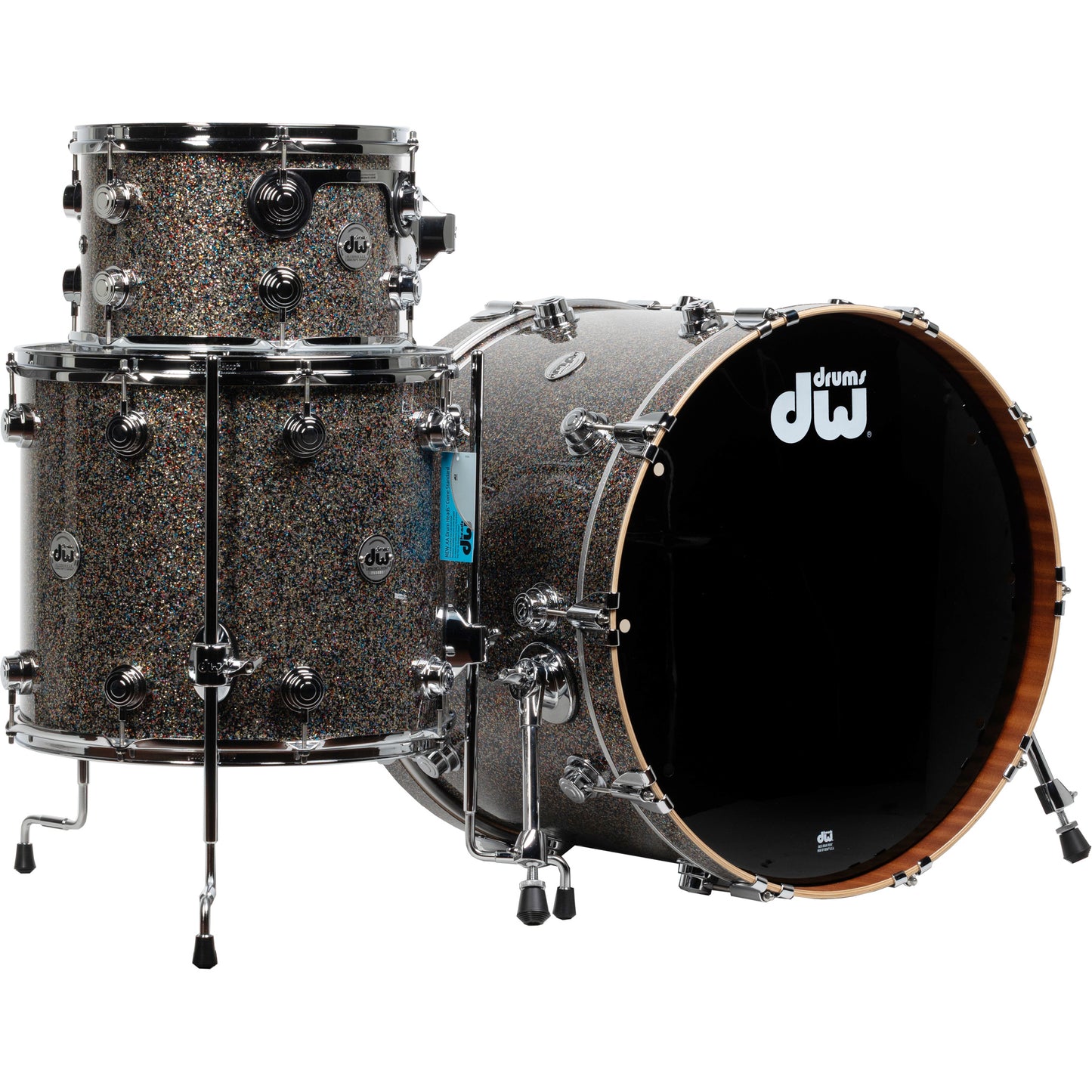 Drum Workshop Collectors Series 3-Piece Shell Kit - Confetti Sparkle  1/1