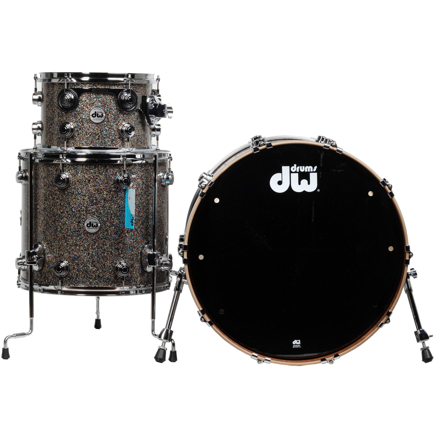 Drum Workshop Collectors Series 3-Piece Shell Kit - Confetti Sparkle  1/1