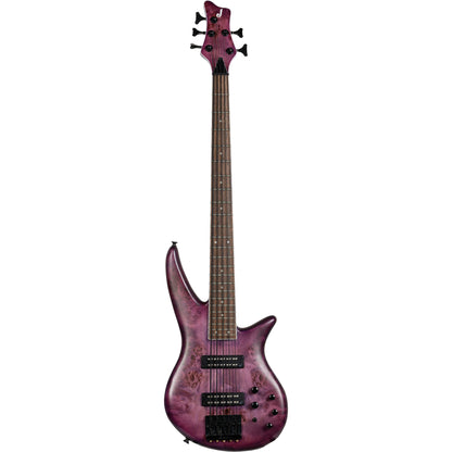 Jackson X Series Spectra Bass SBXP V Bass Guitar - Transparent Purple Burst