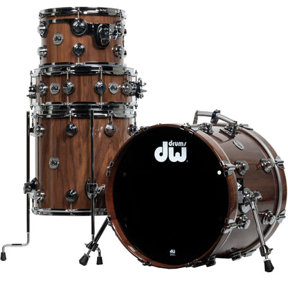 Drum Workshop Collectors Series 4-Piece Shell Kit - Walnut Gloss Lacquer