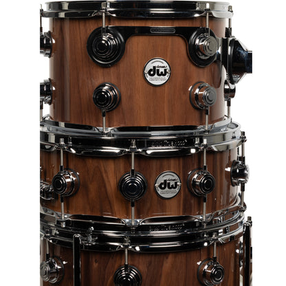 Drum Workshop Collectors Series 4-Piece Shell Kit - Walnut Gloss Lacquer