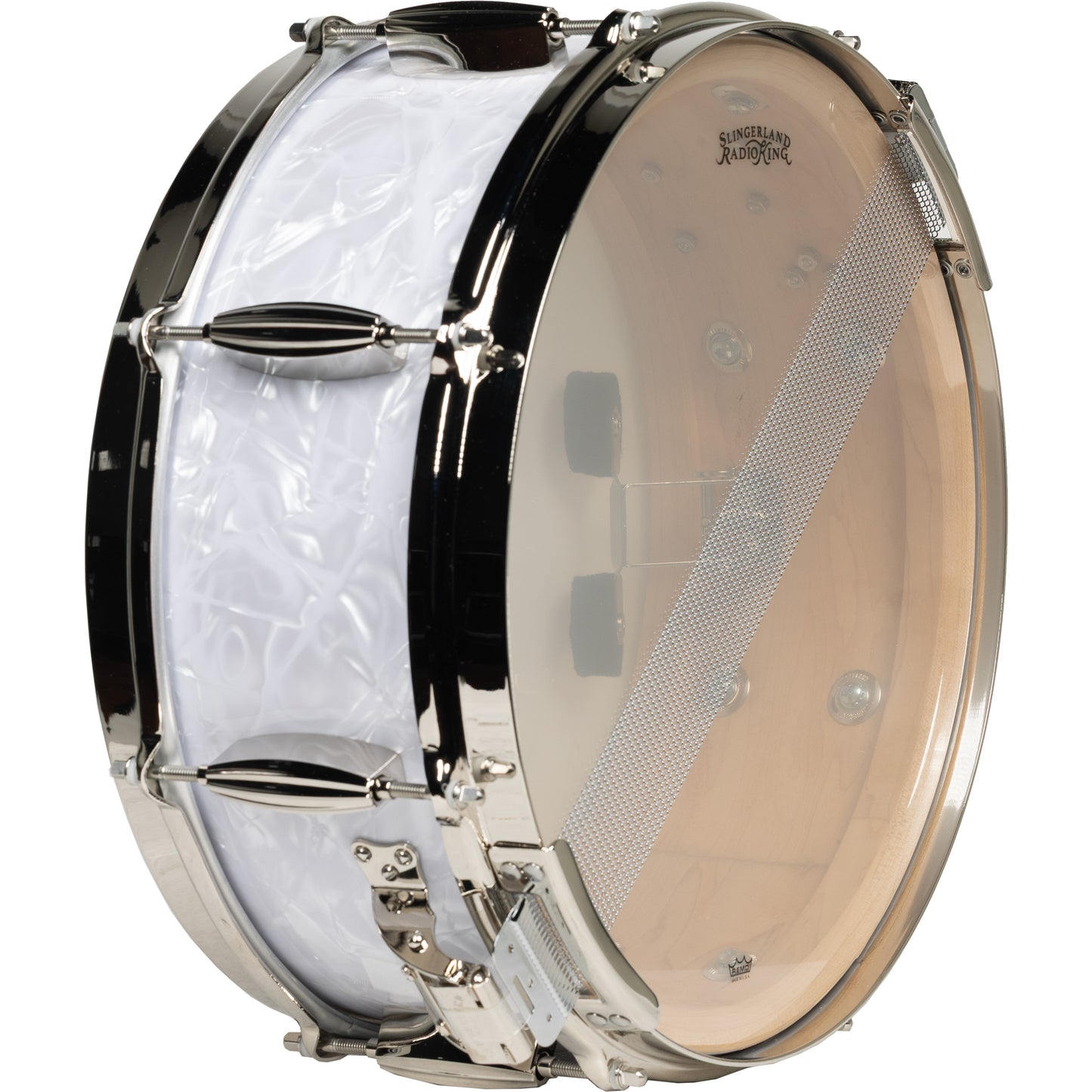 Slingerland Radio King 5.5x14 Snare Drum - White Marine Pearl