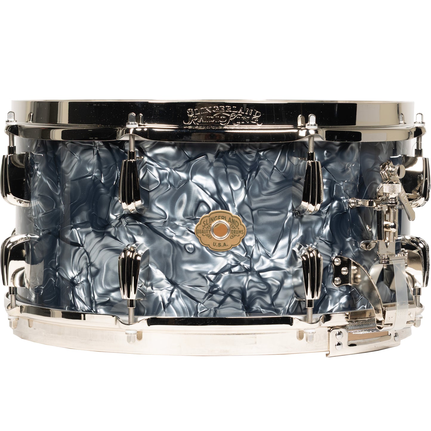 Slingerland Radio King 7x14 Snare Drum - Black Diamond Pearl