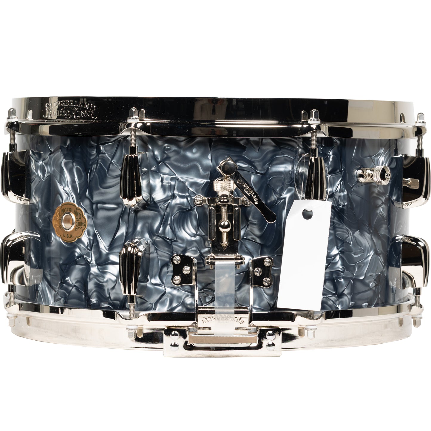 Slingerland Radio King 7x14 Snare Drum - Black Diamond Pearl