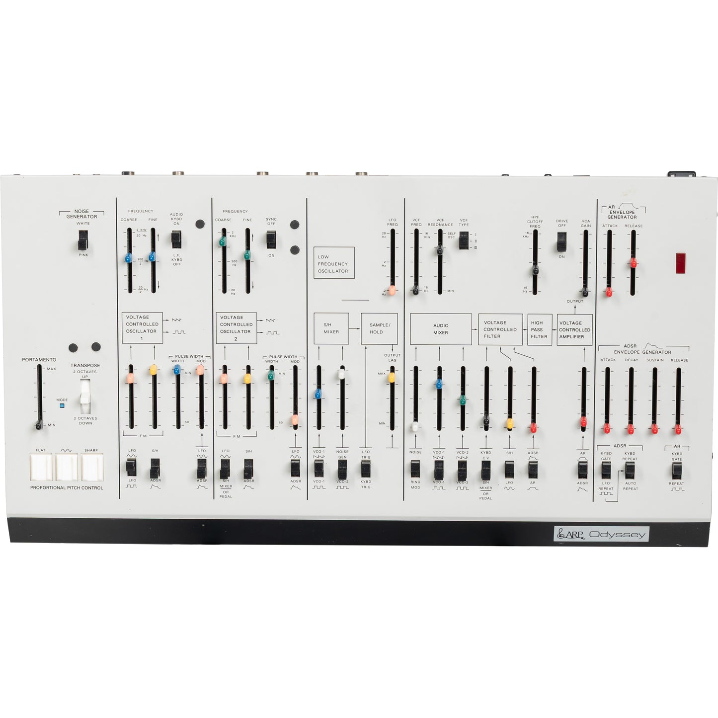 Korg ARP Odyssey Module Rev 1 Duophonic Desktop Synthesizer