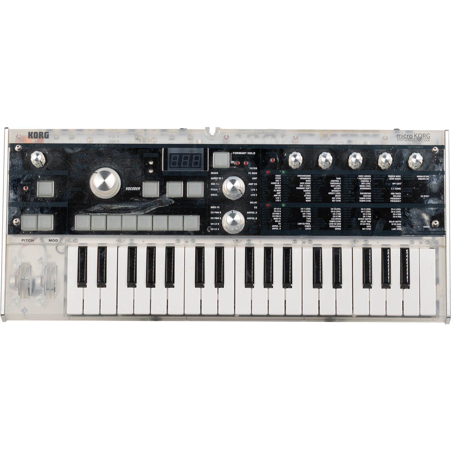 Korg microKorg Synthesizer/Vocoder - Crystal