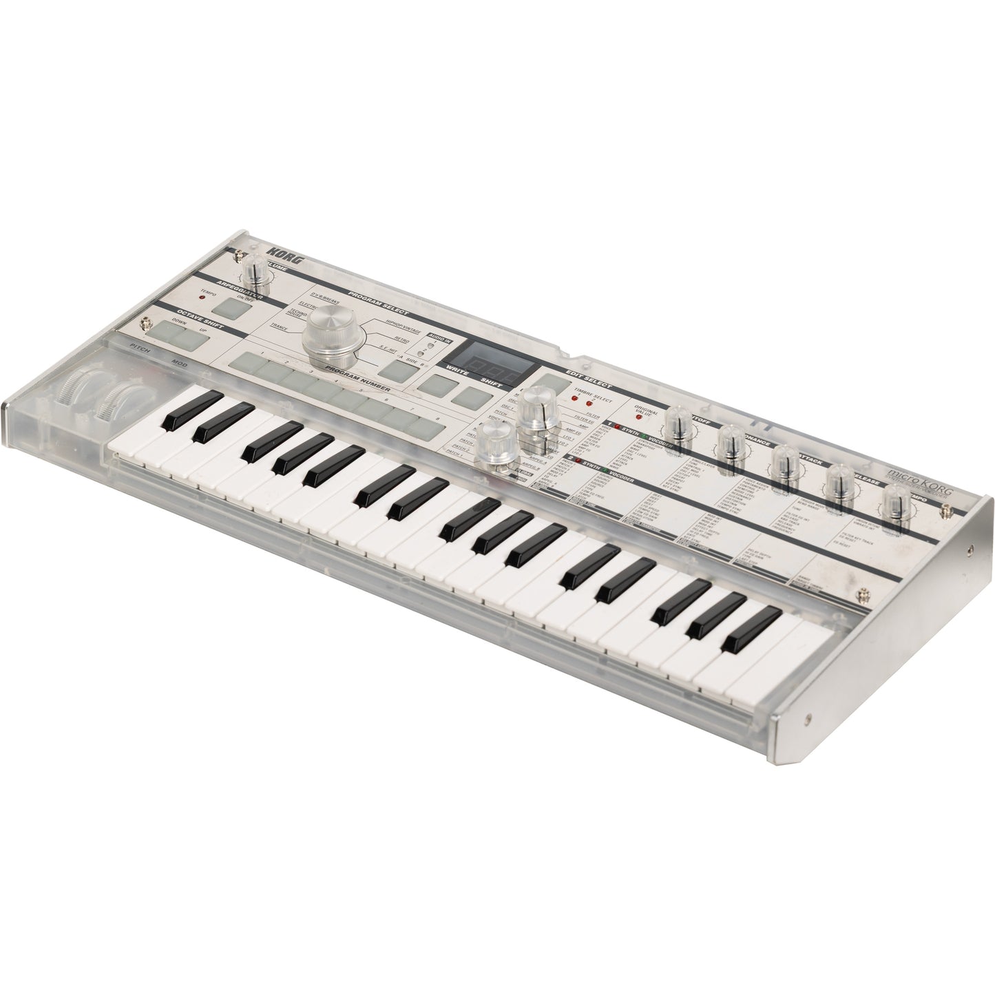 Korg microKorg Synthesizer/Vocoder - Crystal