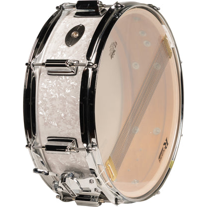 Rogers Powertone 5x14 Snare Drum - White Marine Pearl