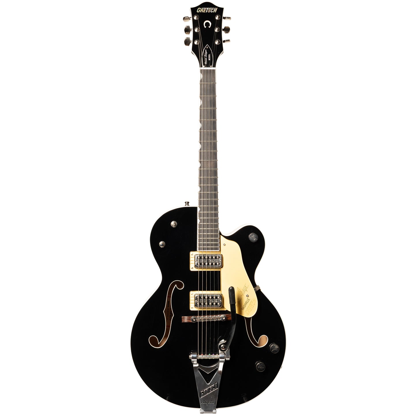 Gretsch G6120T Brian Setzer Signature Nashville Hollow Body Electric Guitar - Black