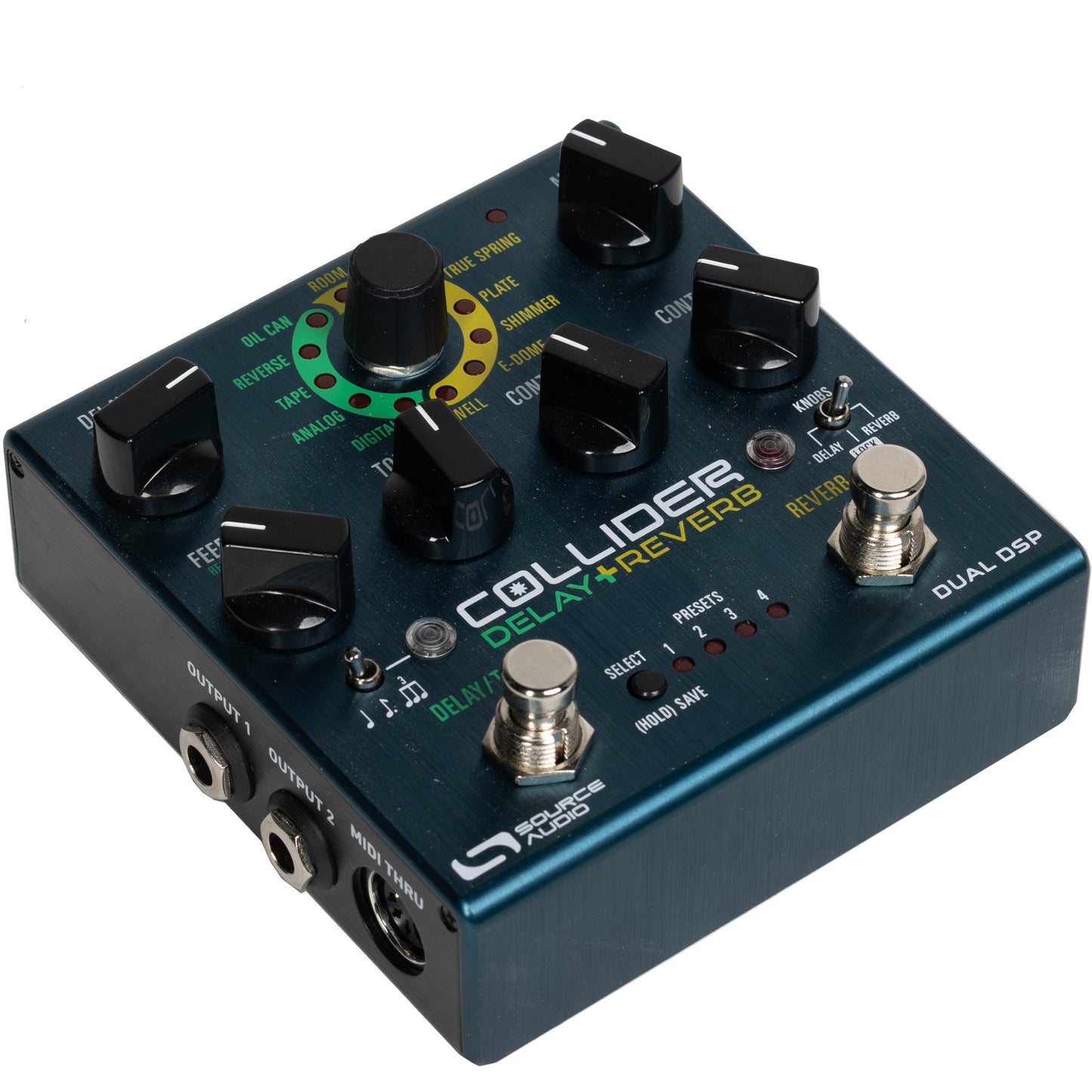 Source Audio Collider Stereo Delay Reverb Pedal
