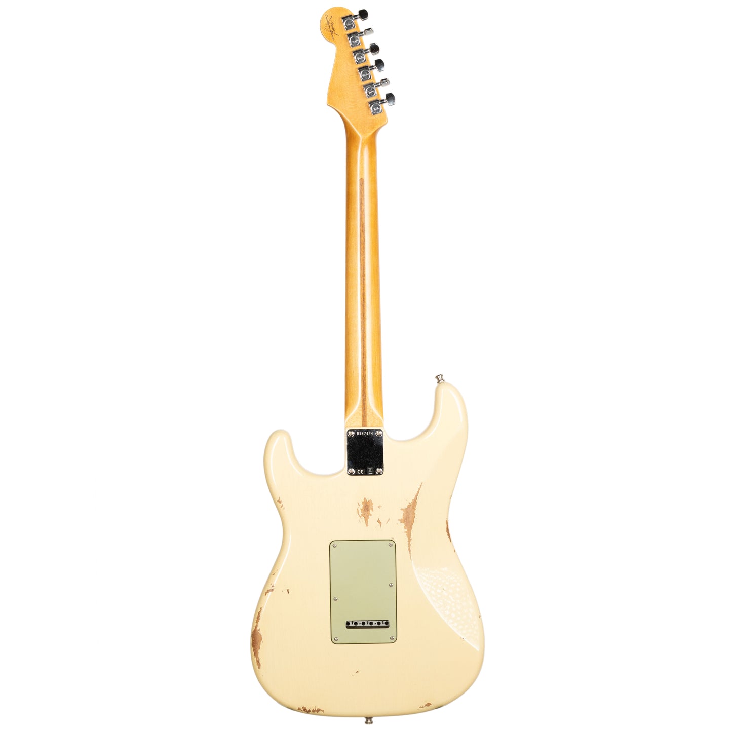 Fender Custom Shop Custom Deluxe HSS Stratocaster - Relic Vintage White