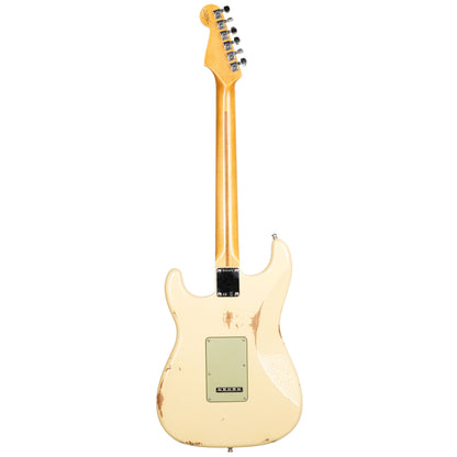 Fender Custom Shop Custom Deluxe HSS Stratocaster - Relic Vintage White