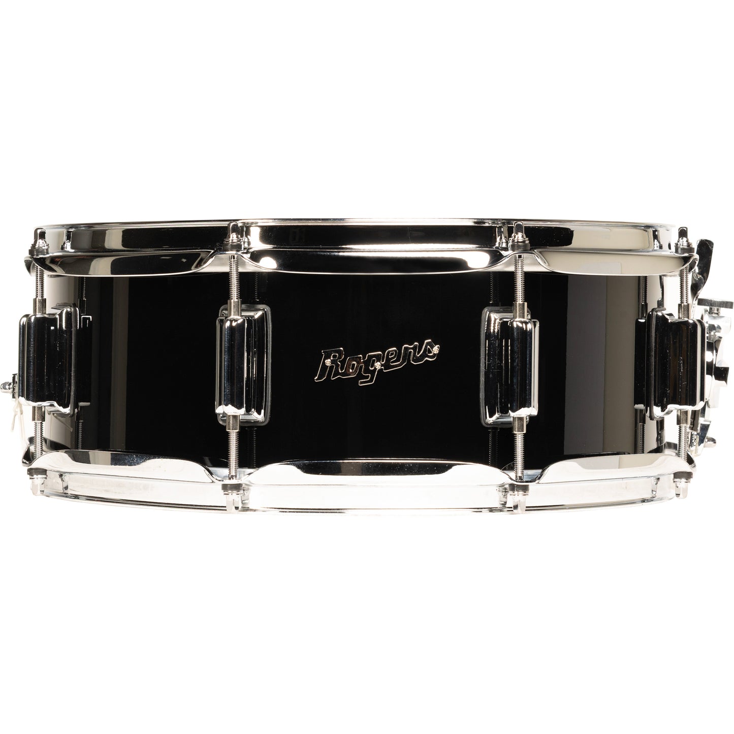 Rogers Powertone 5x14 Snare Drum - Piano Black