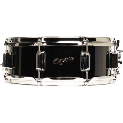 Rogers Powertone 5x14 Snare Drum - Piano Black