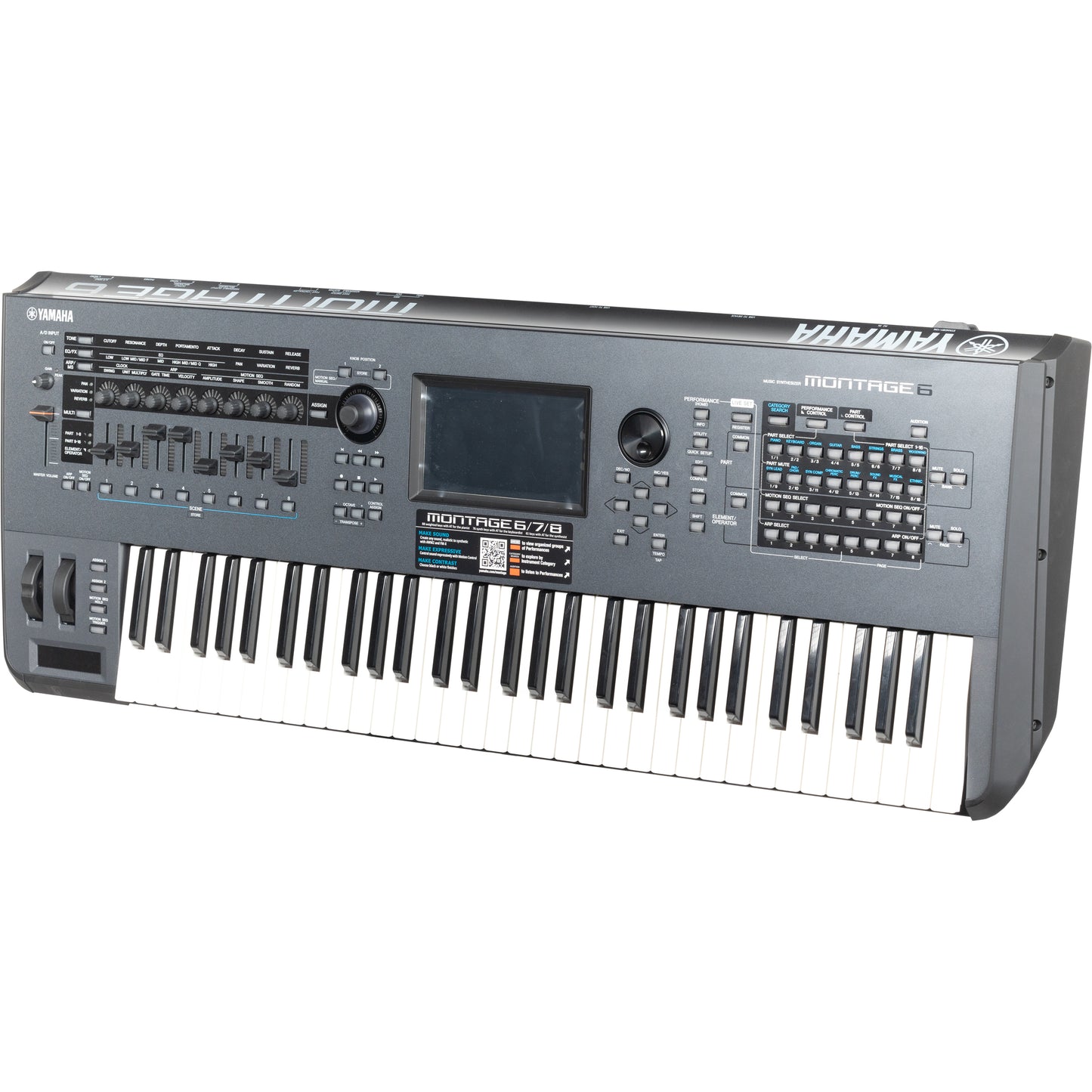 Yamaha Montage 6 - 61-Key Flagship Music Synthesizer