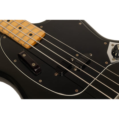 Fender Vintage 1978 Mustang Bass Guitar - Black