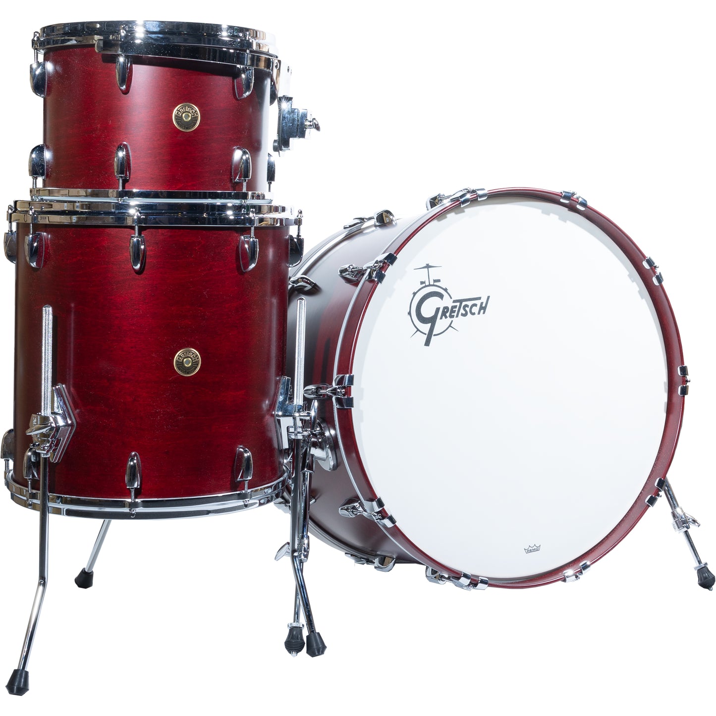 Gretsch USA Custom 3-Piece Drum Kit - Satin Rosewood