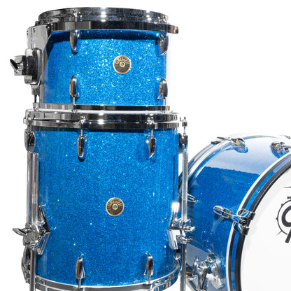 Gretsch USA Custom 3-Piece Shell Kit - Blue Glass