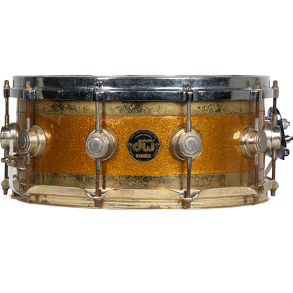 Drum Workshop 6x14 Edge Snare Drum - Gold Sparkle