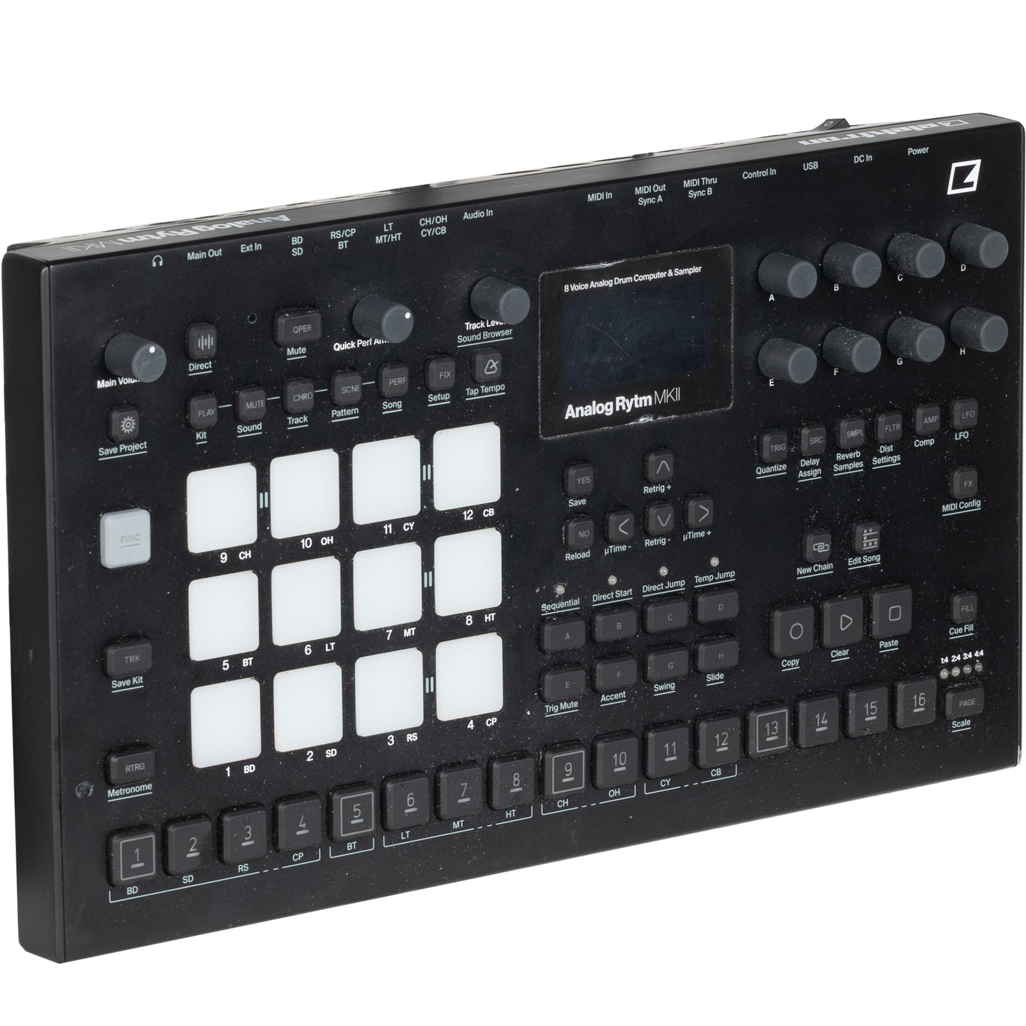 Elektron Analog Rytm MKII 8-Voice Drum Machine