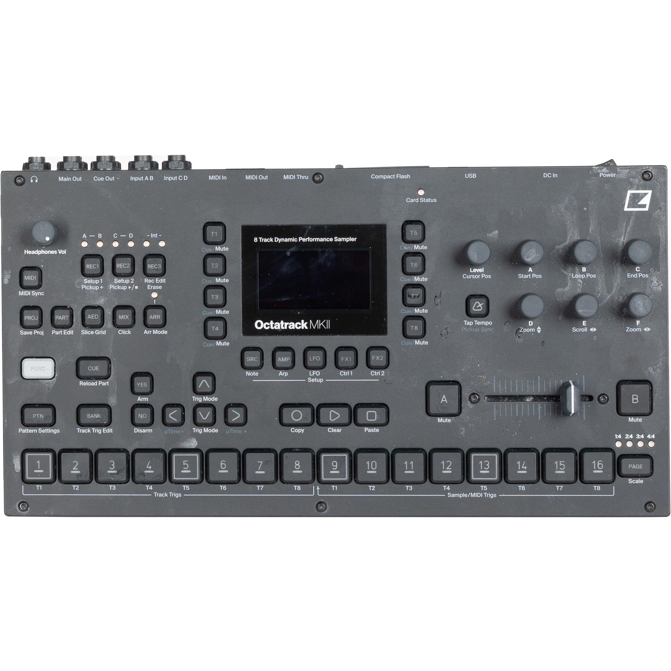 Elektron Octatrack MKII 8-track Performance Sampler – Alto Music