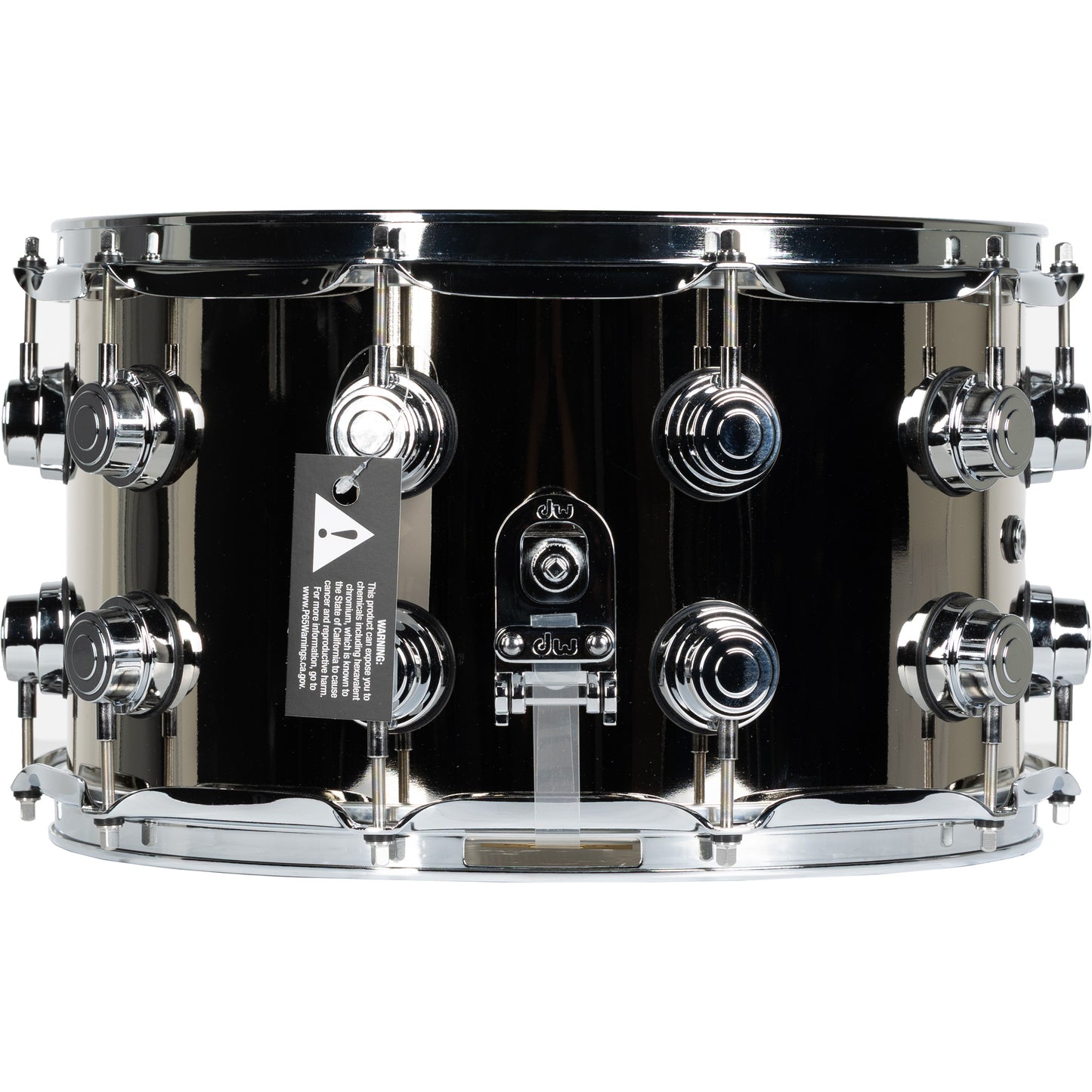 Drum Workshop Collectors Series 8x14 Snare Drum - Nickel over Brass