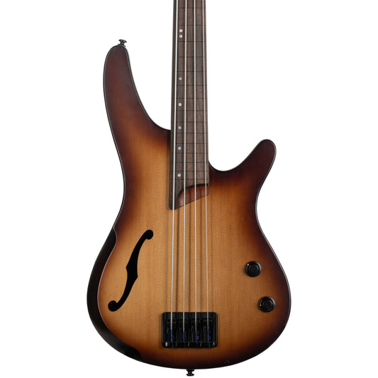 Ibanez SRH500F Fretless Bass Guitar - Natural Browned