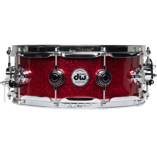 Drum Workshop Collectors Series 5x14 Snare Drum - Red Sparkle