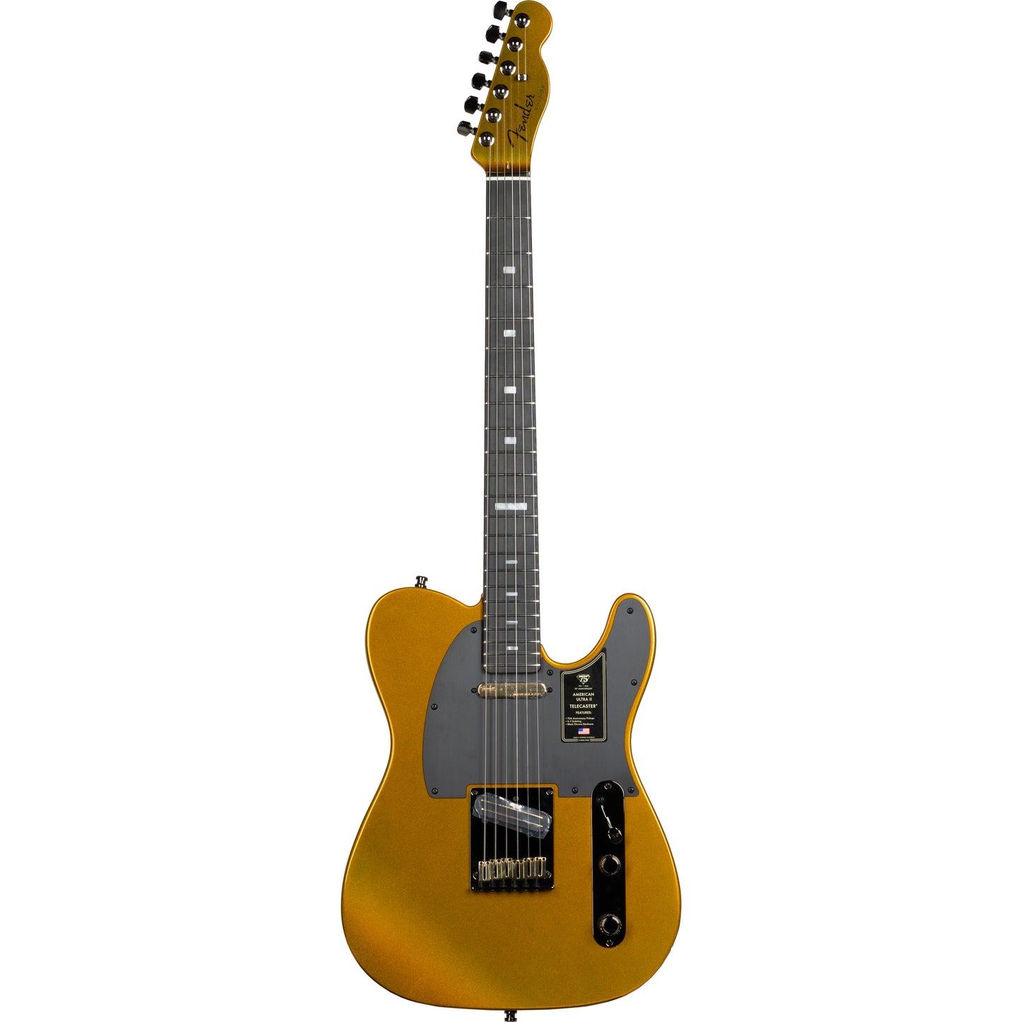 Fender 75th Anniversary American Ultra II Telecaster - Liquid Gold