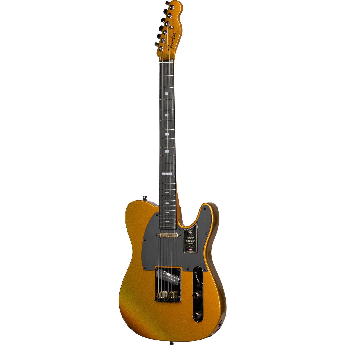 Fender 75th Anniversary American Ultra II Telecaster - Liquid Gold
