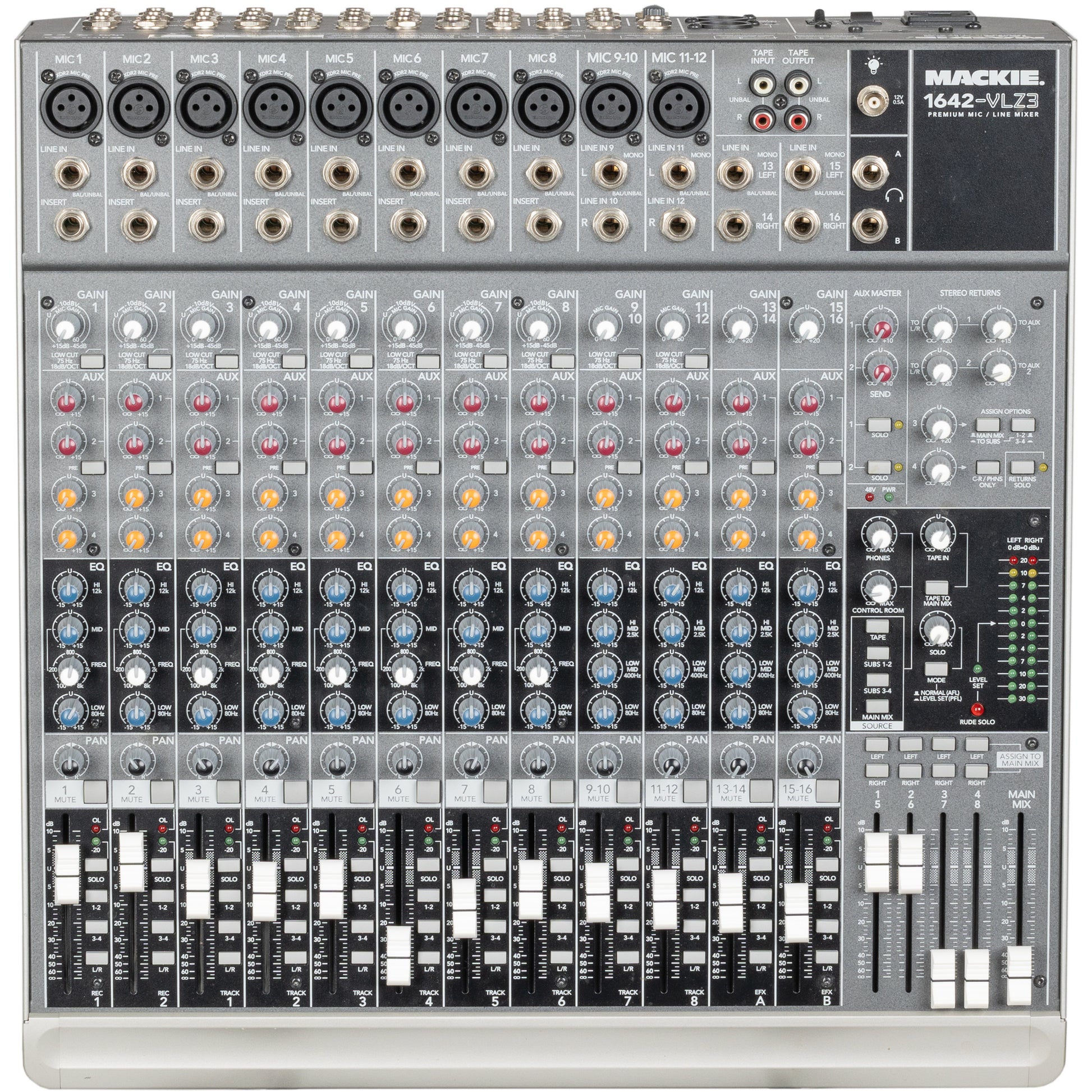 Mackie 1642-VLZ3 16-Channel Mic / Line Mixer – Alto Music