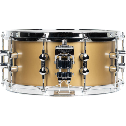 Sonor SQ-1 6.5x14 Snare Drum - Satin Gold Metallic