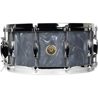 Gretsch Ridgeland Series 6.5x14 Snare Drum - White Satin Flame