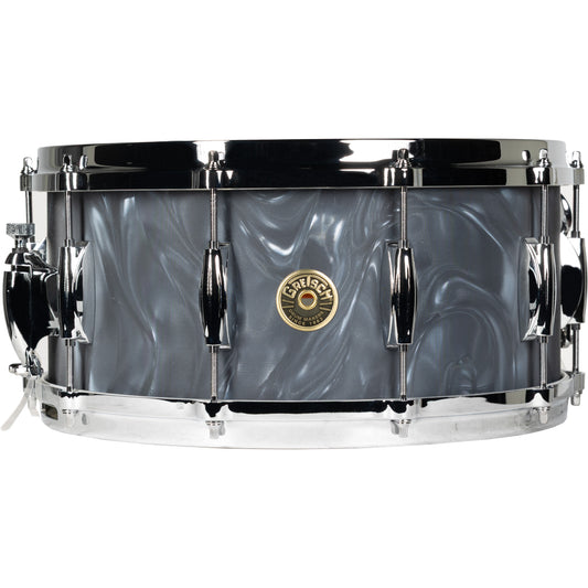 Gretsch Ridgeland Series 6.5x14 Snare Drum - White Satin Flame