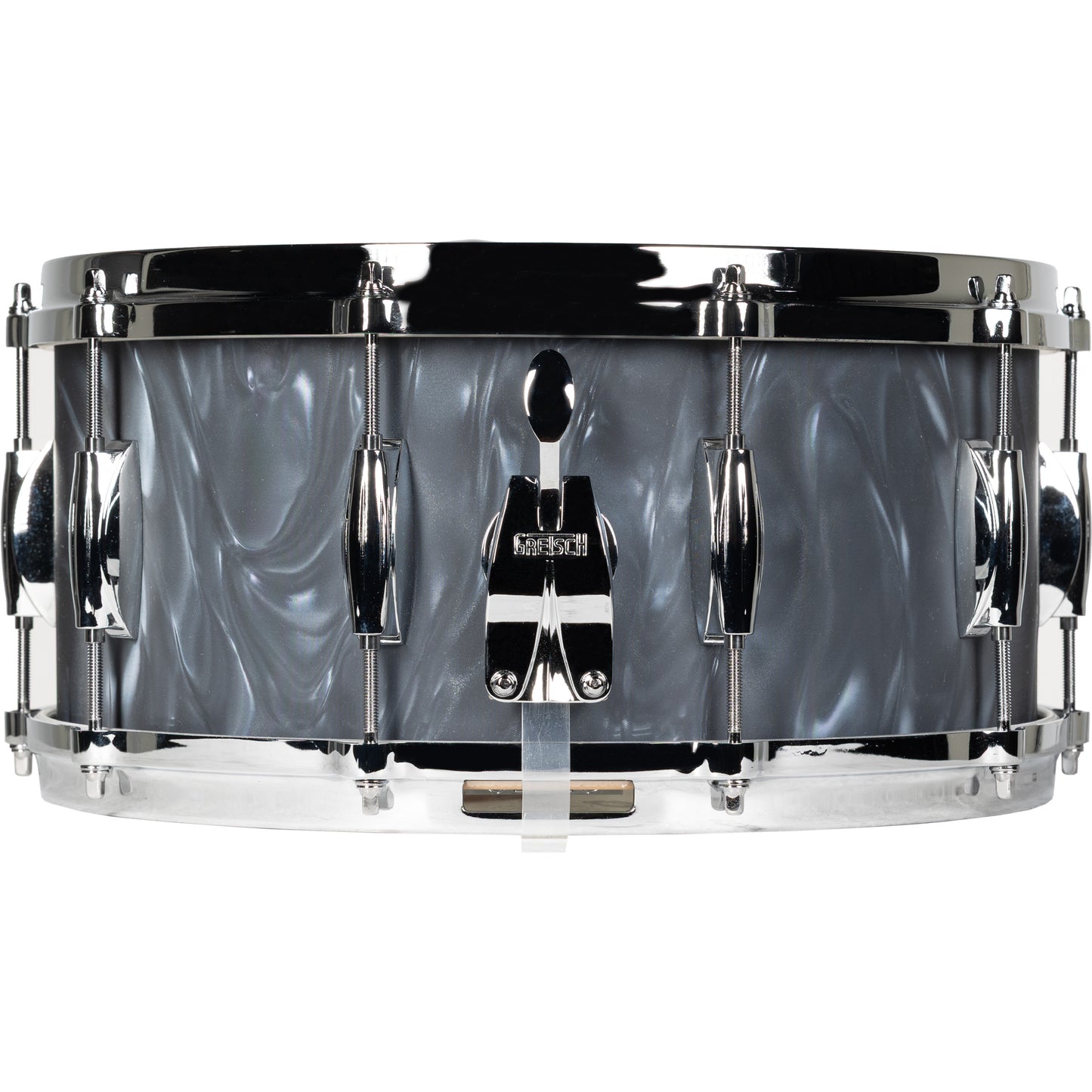 Gretsch Ridgeland Series 6.5x14 Snare Drum - White Satin Flame