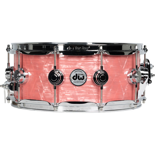 Drum Workshop Collectors Series 6x14 Snare Drum - Pink Coral