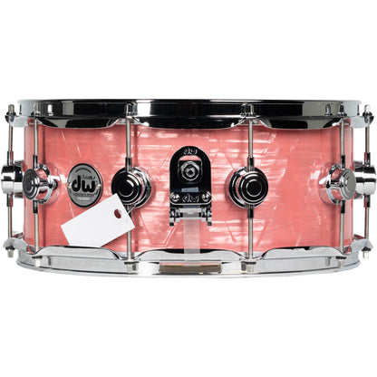 Drum Workshop Collectors Series 6x14 Snare Drum - Pink Coral
