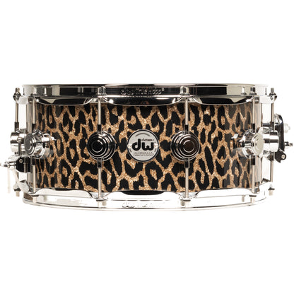 Drum Workshop Collectors Series 6x14 Snare Drum - Leopard
