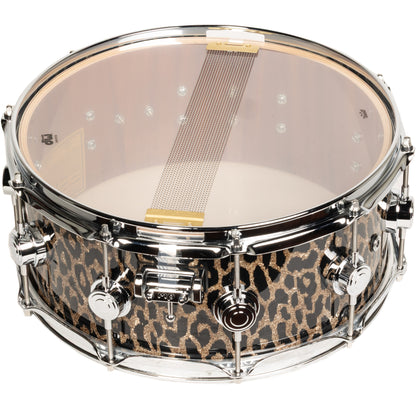 Drum Workshop Collectors Series 6x14 Snare Drum - Leopard