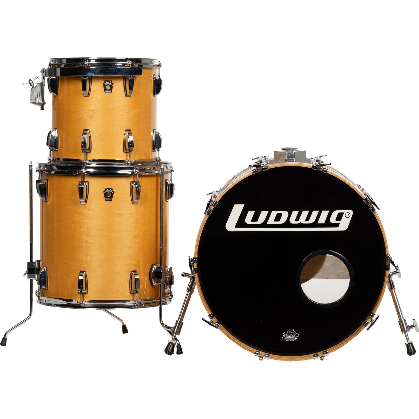 Ludwig Classic Maple 3-Piece Shell Kit - Natural Gloss