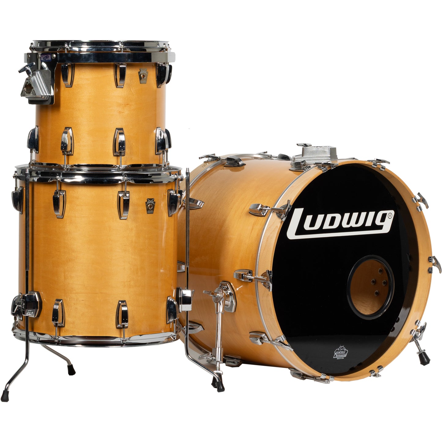 Ludwig Classic Maple 3-Piece Shell Kit - Natural Gloss