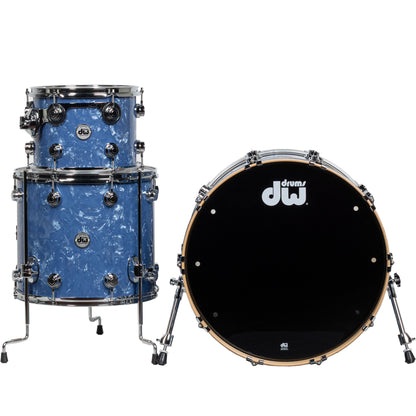 Drum Workshop Collectors Series 3-Piece Shell Kit - Blue Diamond