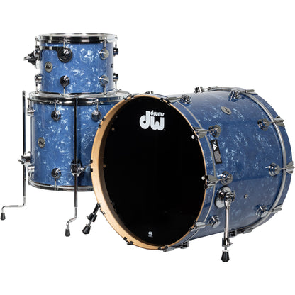 Drum Workshop Collectors Series 3-Piece Shell Kit - Blue Diamond